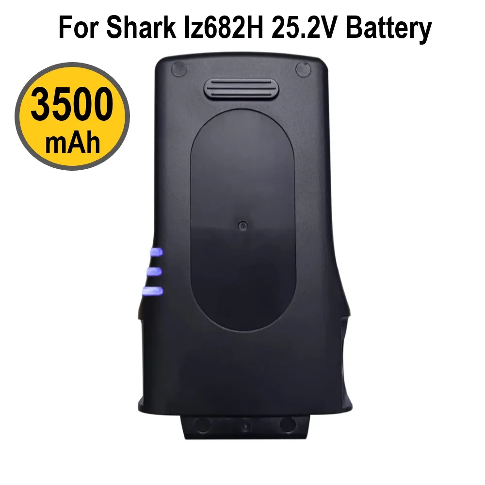 

For Shark 25.2V 3.5Ah Battery Lithium Ion Replacement Battery Shark XBATR725 Compatible with Shark Iz662H Iz682H Vacuum Cleaners