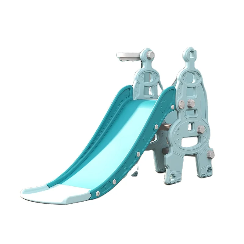 

Indoor Plastic Slide for Kids Playing Toys Play House Baby Playroom Playground Equipment