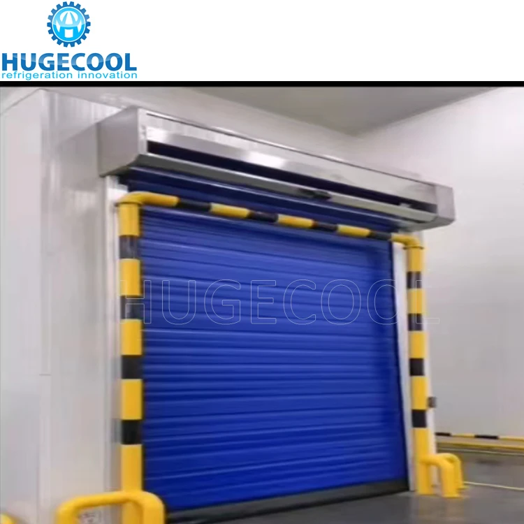 Automatic High Speed Door Fast Roller Shutter PVC Door