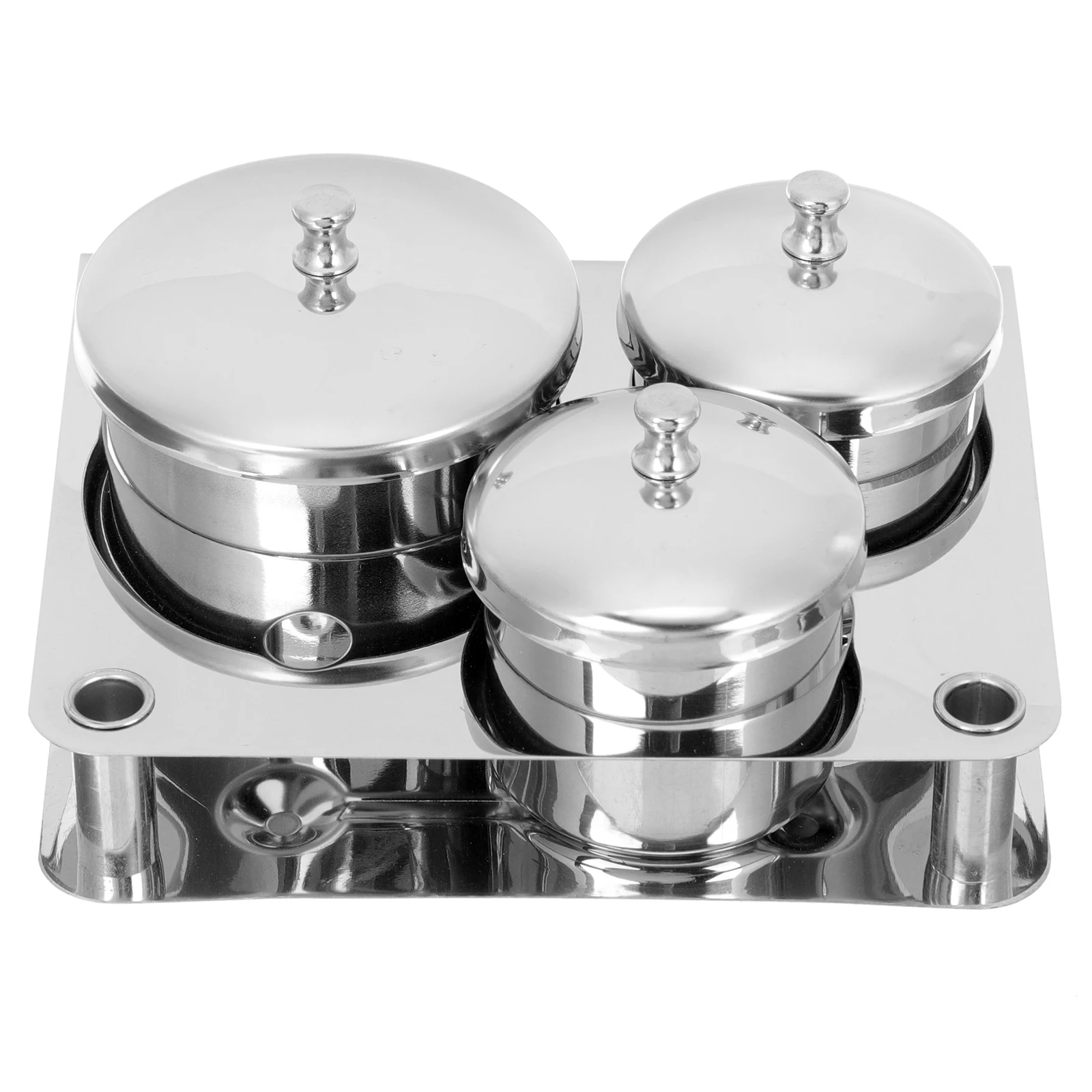 

Набор для маникюра: чаша из нержавеющей стали с толстым дном, не проливается, аксессуар для нейл-мастеров, портативная чаша для очистки кистей