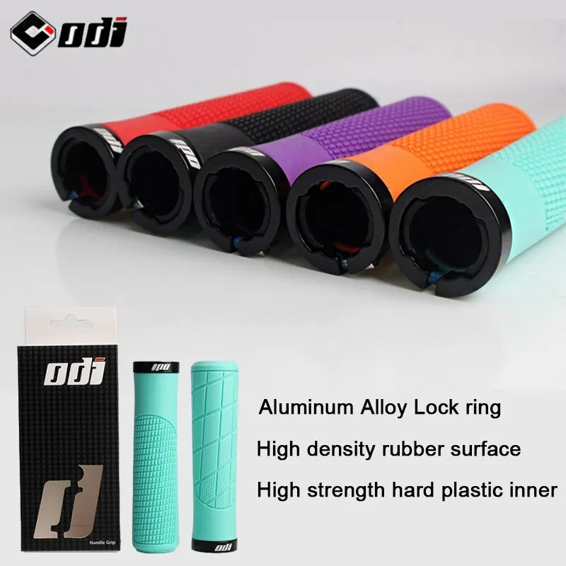 ODI Handlebar Grip Bike Rubber Anti Slip Grips Shock Absortion Mountain Bike Bicycle Grips Bike Parts