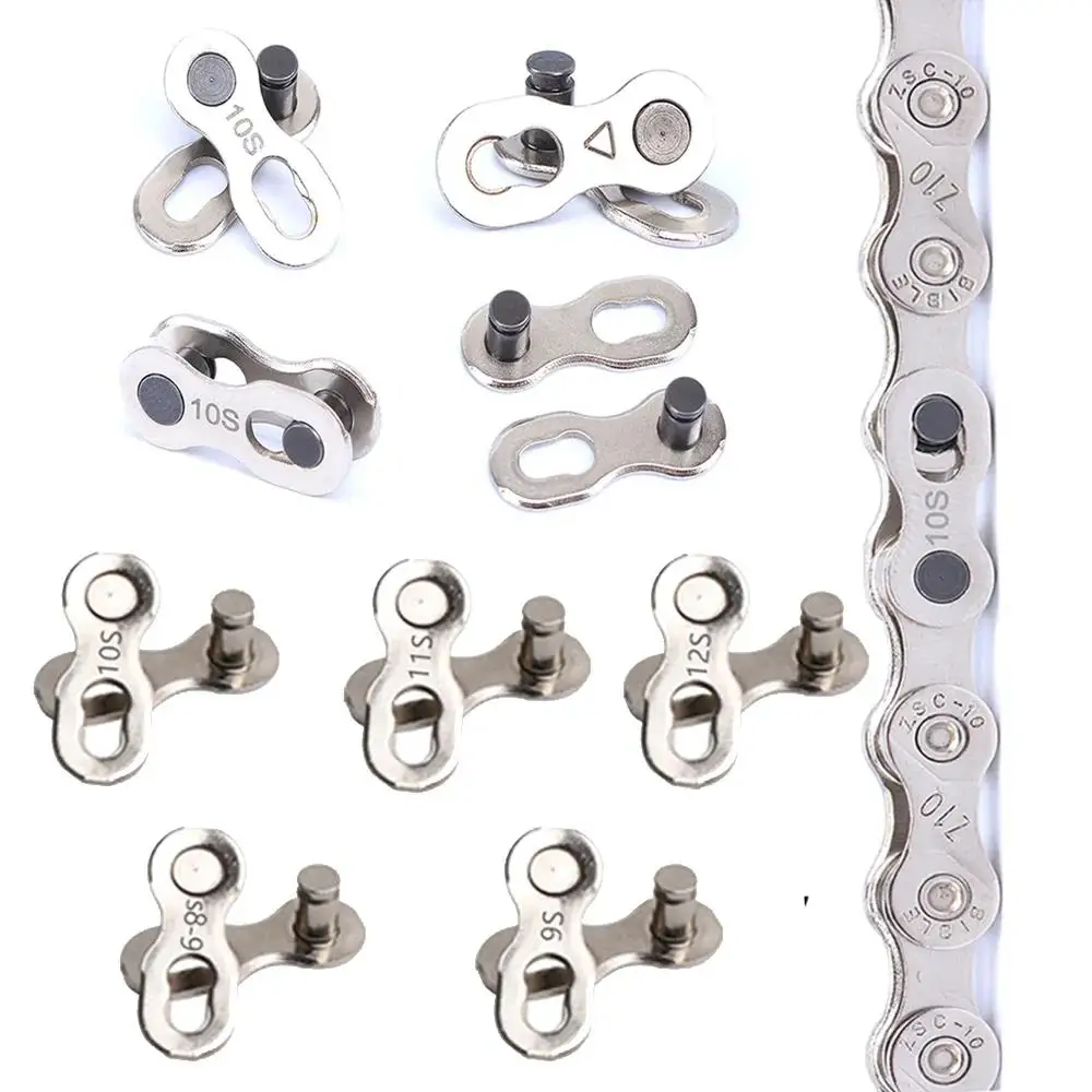 Universal Bicycle Chain Connector, Mountain Road Bike, Link rápido, Conexão mestre, Parte de ciclismo, 1 velocidade, 6 velocidades, 7 velocidades, 8 velocidades, 9 velocidades, 10 velocidades, 11 velocidades