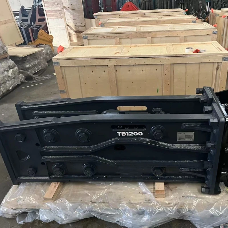 Hydraulic Breaker Manufacturing Factory Direct Sales Upright Split SY1200 with Accumulator Suitable for 15-18 Tons