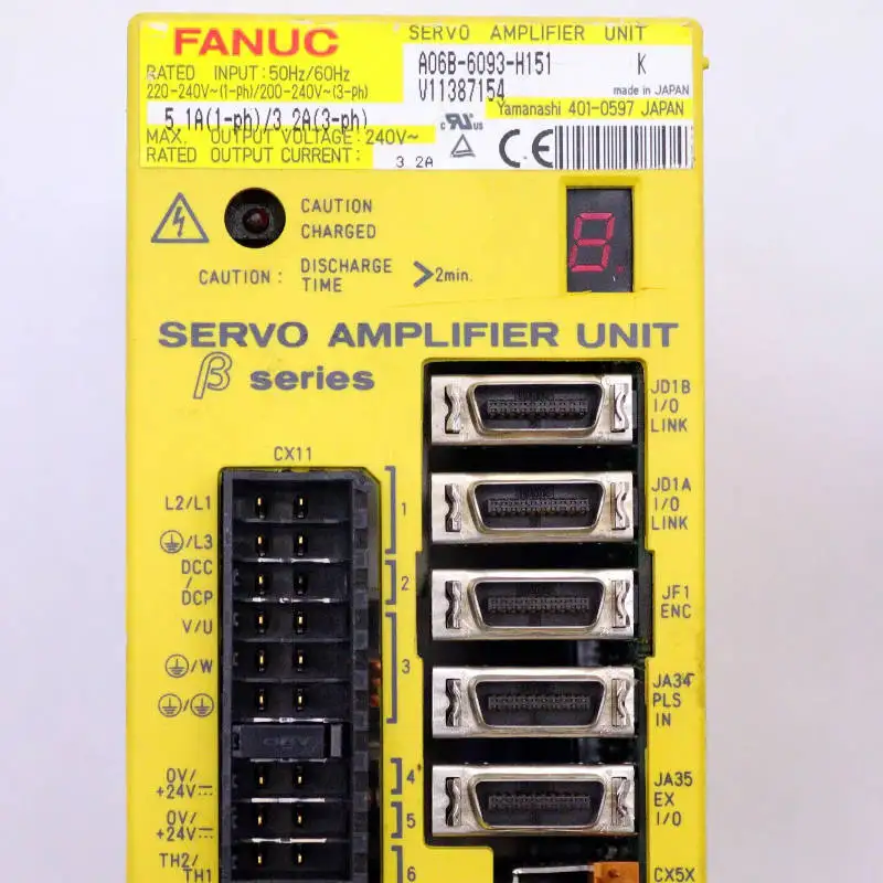 

A06B-6093-H151 New Fanuc Servo Driver IN STOCK Fast ship