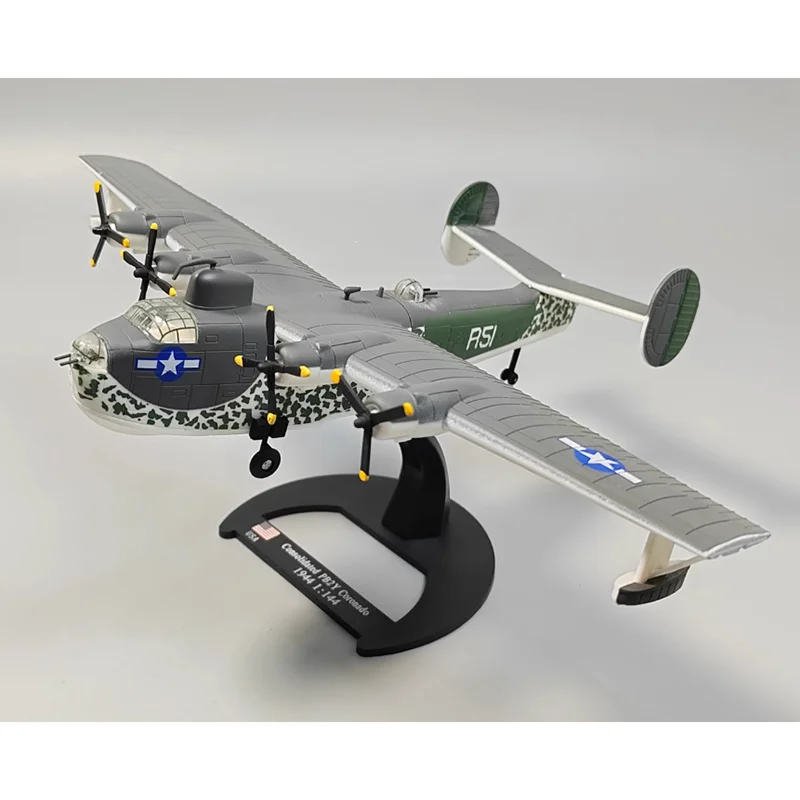 Escala fundida 1/144 US PB2Y Coronado hidroavião modelo de simulação de liga coleção decoração de exibição