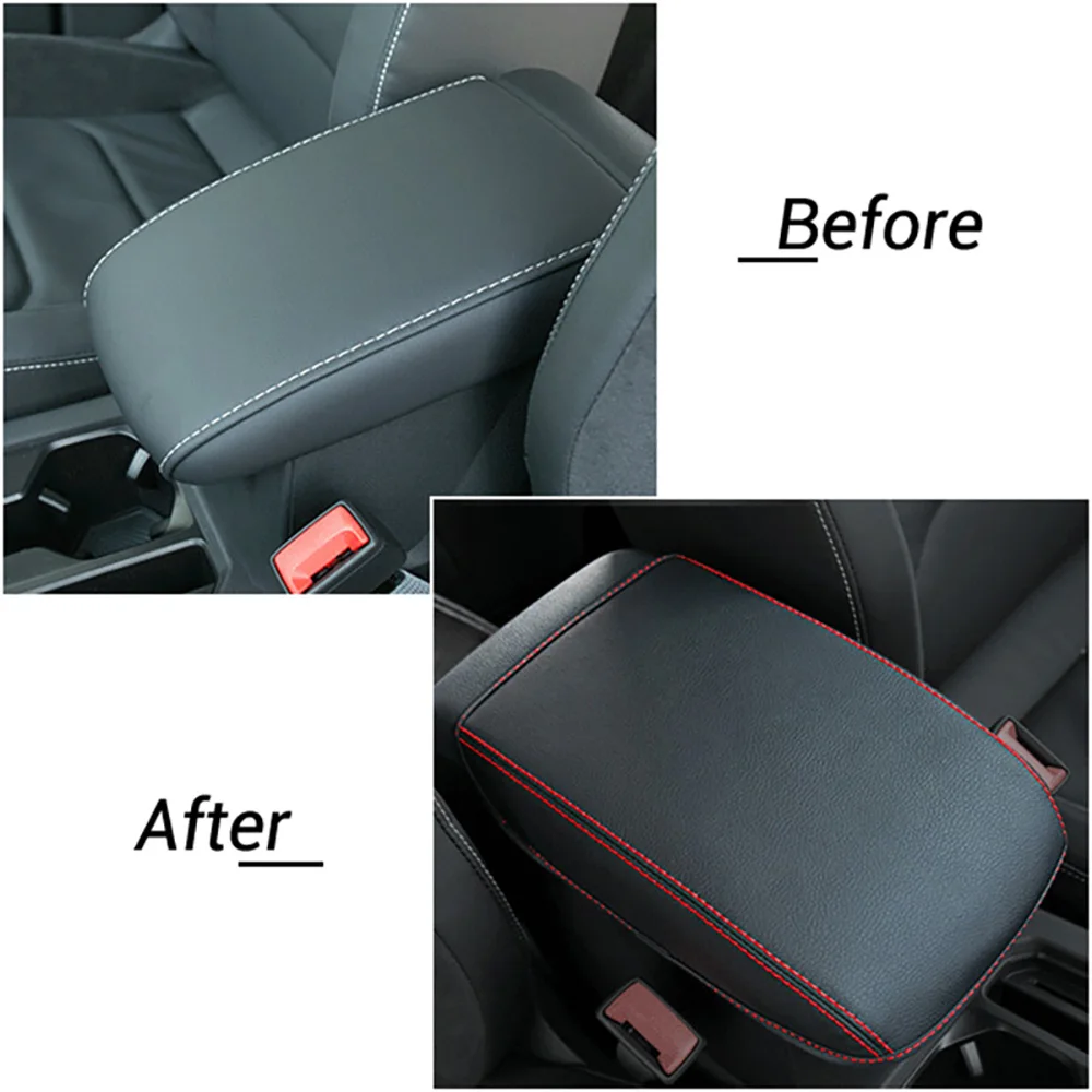 High Quality Armrest Box Cover Mat for Honda HR-V 2023-2026 Microfiber Leather Pad Protective Sleeve Film Trim Garnish
