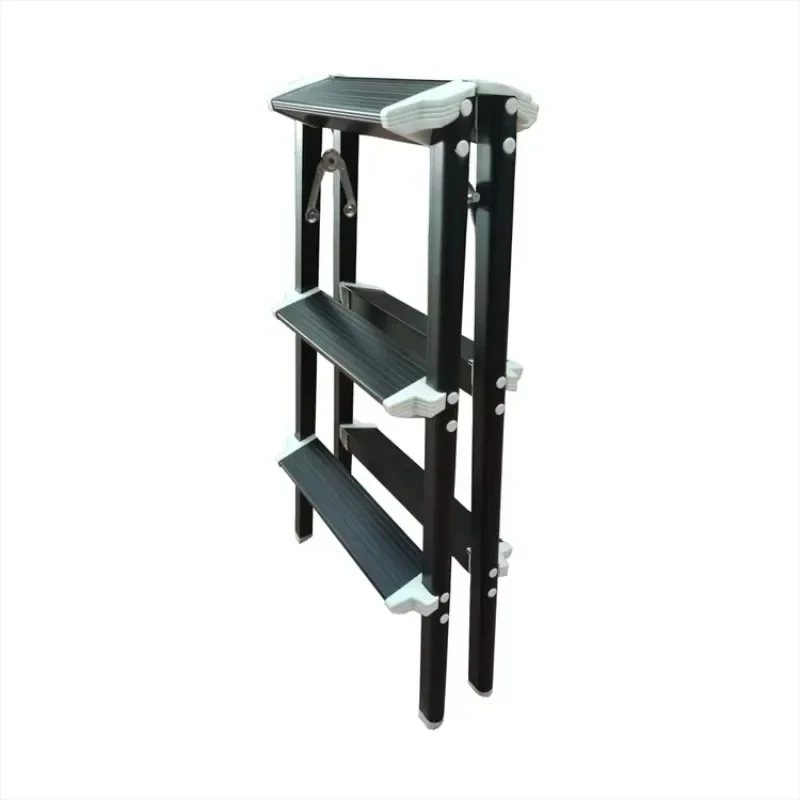 Black Portle Small Folding Aluminum Ladder
