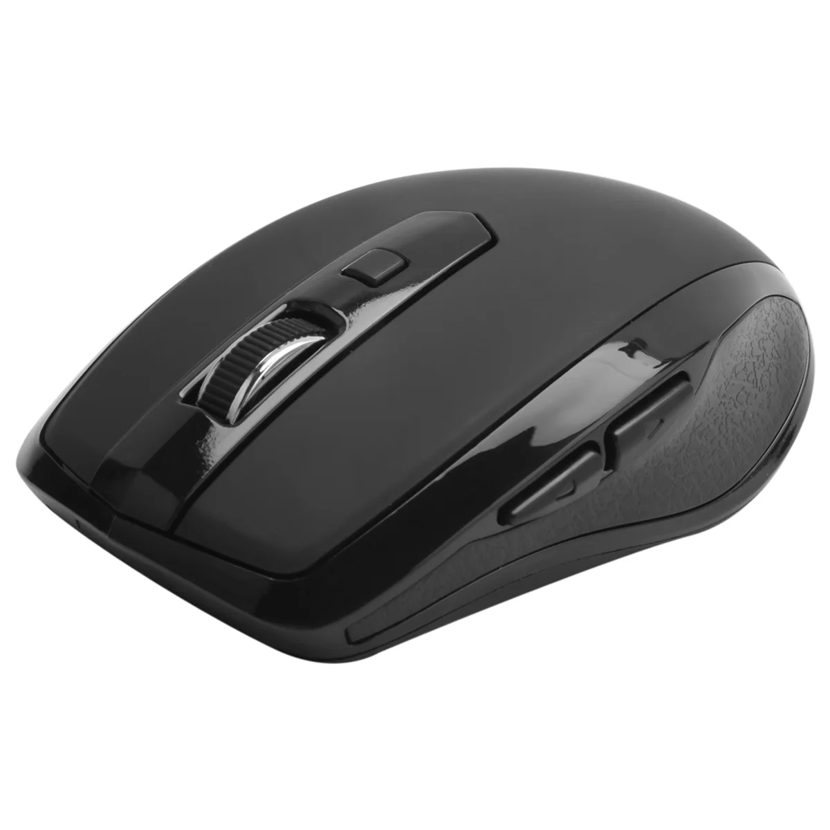 Pro 및 Chromebook Black용 USB C 수신기가 포함된 SCLS Type-C 2.4Ghz 무선 마우스 사용 가능