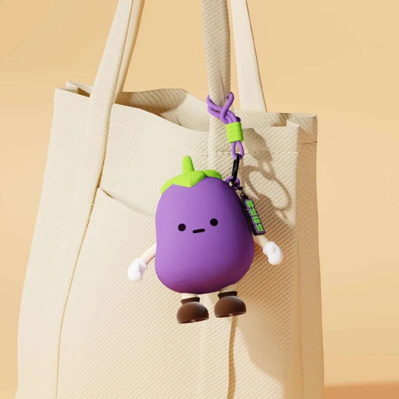 Suitable For AirPods Pro2 Earphone Protective Case Vegetable Wallet Storage Bag Apple Earphone Case AirPods 1/2/4 with Pendant ﻿