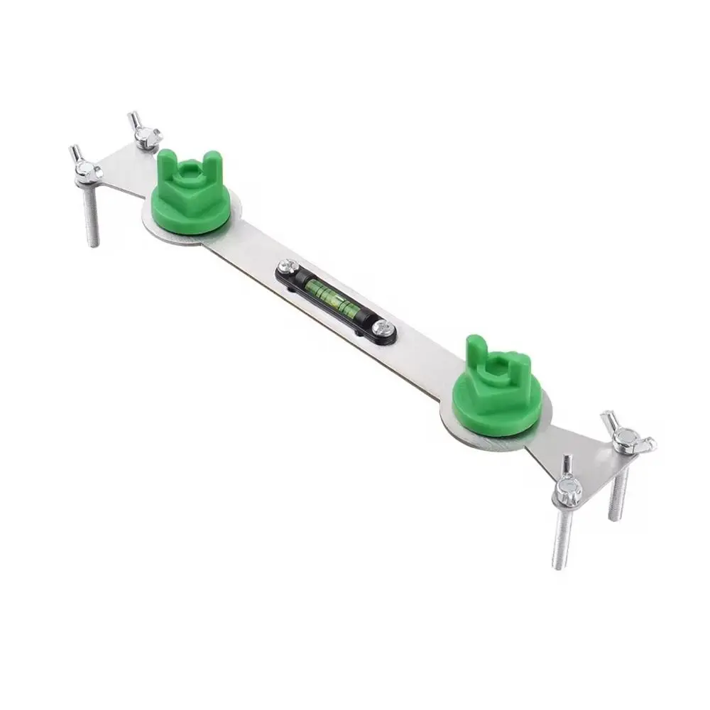 Stainless Steel Hot and Cold Water Pipe Leveler with Bubble Multi-Purpose Level Indicator Mounting Aid for Plumbing Adjustments