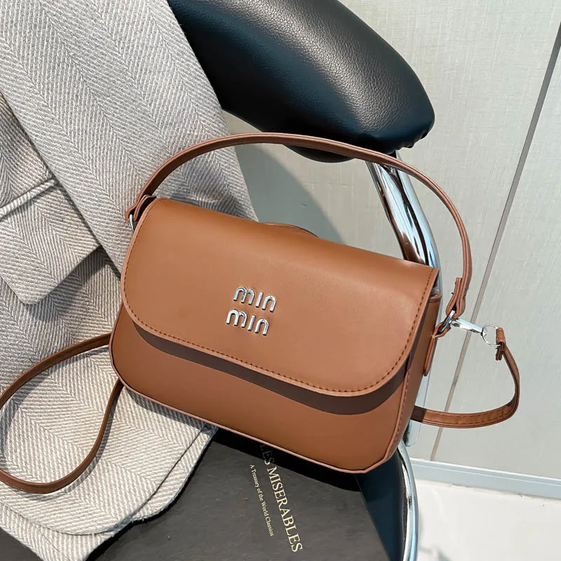 

Минималистичная женская сумка с верхней ручкой 2024, универсальная сумка через плечо, изысканная шикарная сумка, элегантная практичная сумка