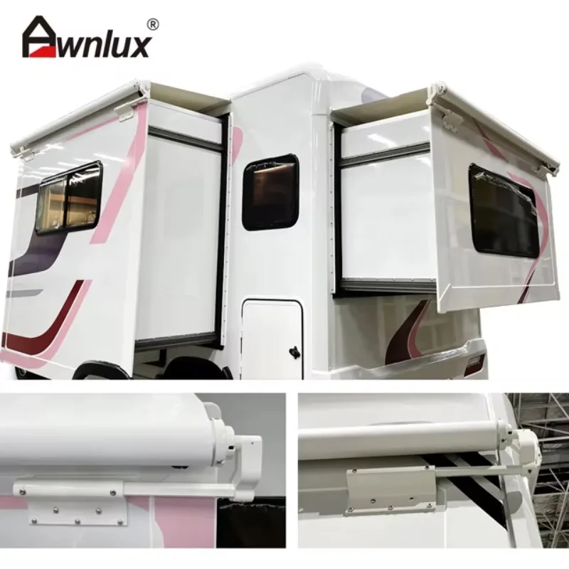 STLF Awnlux RV ملحق خارجي متين في الهواء الطلق الجانب توبر خارج صندوق المظلة لشاحنة تخييم قافلة متنقلة #6