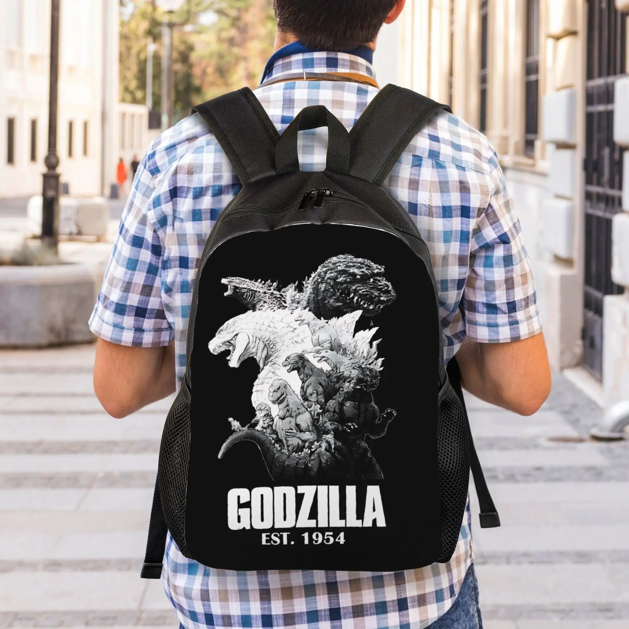 1Piece Backpack FirstAppearance New School Year Schoolbag Office Work  GODZILLA Birthday Gift New Term Starts view 5