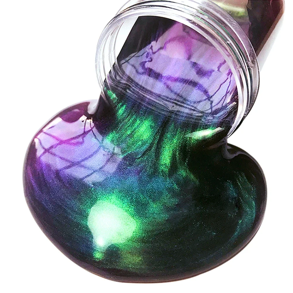10g Car Decoration Pearlescent Pigment Powder Cosmetic Eye Shadow Nail Car Chameleon Pigment Powder Color Changing Pigment