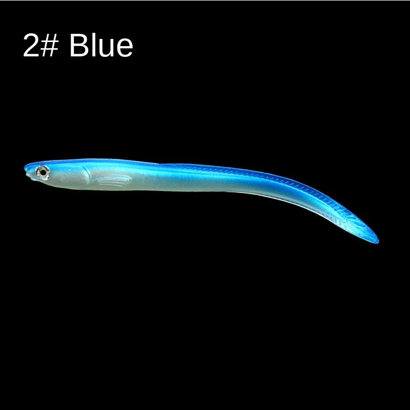 Luya Soft Bait 1pcs Bionic Luminous Bait Eel Fishing Tools Fishing Lures Soft Eel Soft Bait Fake Bait Swimbait Fishing Tackle