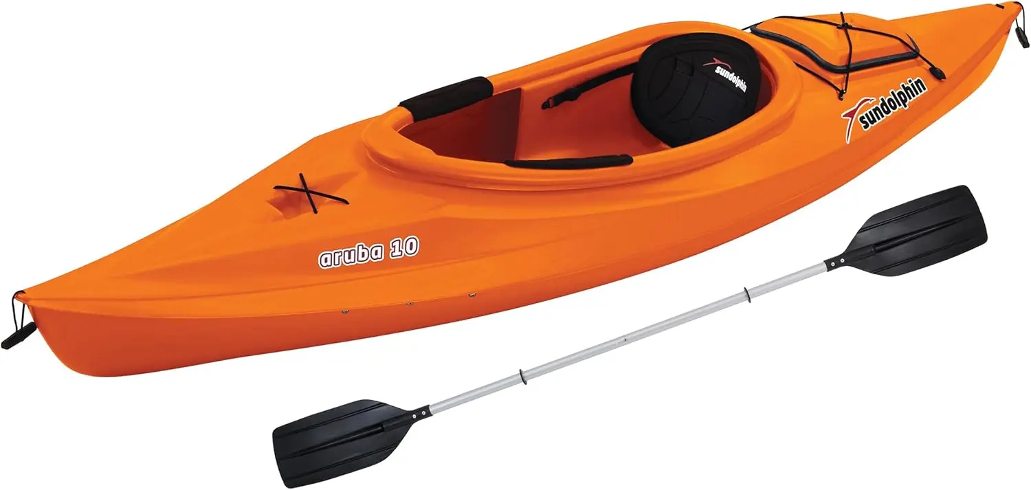 SUNDOLPHIN Sun Dolphin Aruba 10 أقدام يجلس على قوارب الكاياك