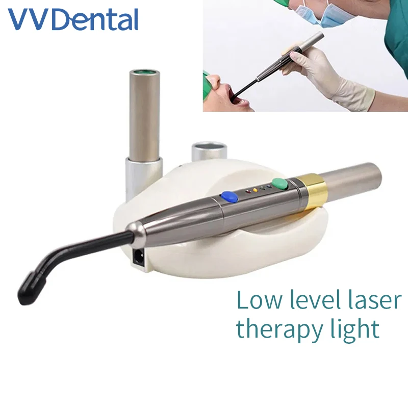 VVDental Dental Diode Laser System Wireless Light Heal laser Pen Oral Surgery Soft Tissue Perio Endo Surgical