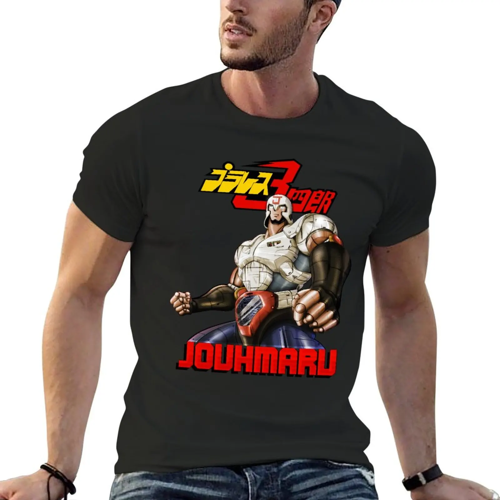 

Juohmaru T-Shirt heavyweights summer clothes anime baggy shirts mens vintage t shirts