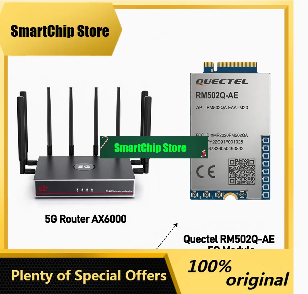 SmCpQuectel 5G Module RM502QAE APN Modified For CPE Router