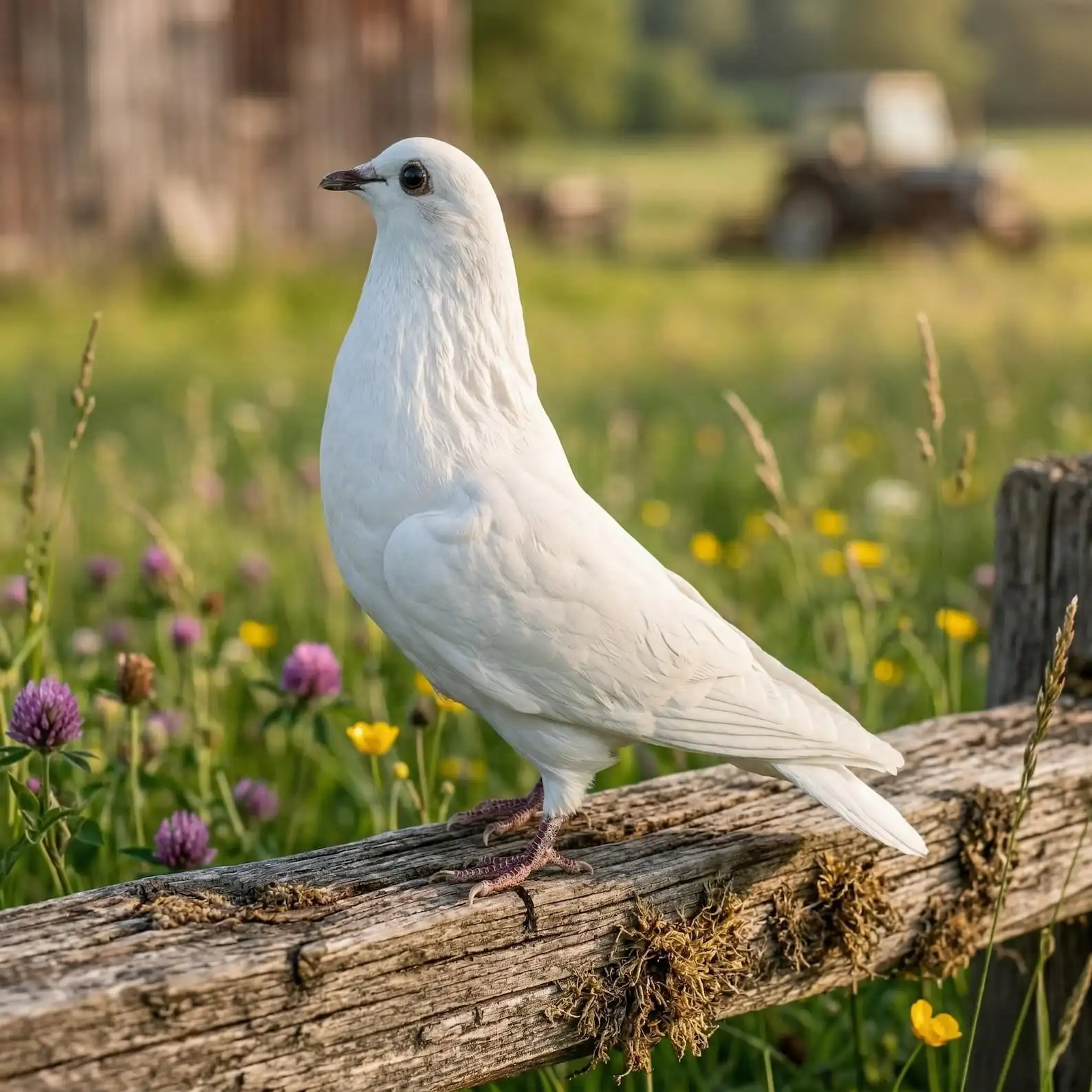 Real White Pigeon Specimen, Taxidermy Dove Mount, Perched or Wings Spread Pose, Natural History Art, Dark Academia