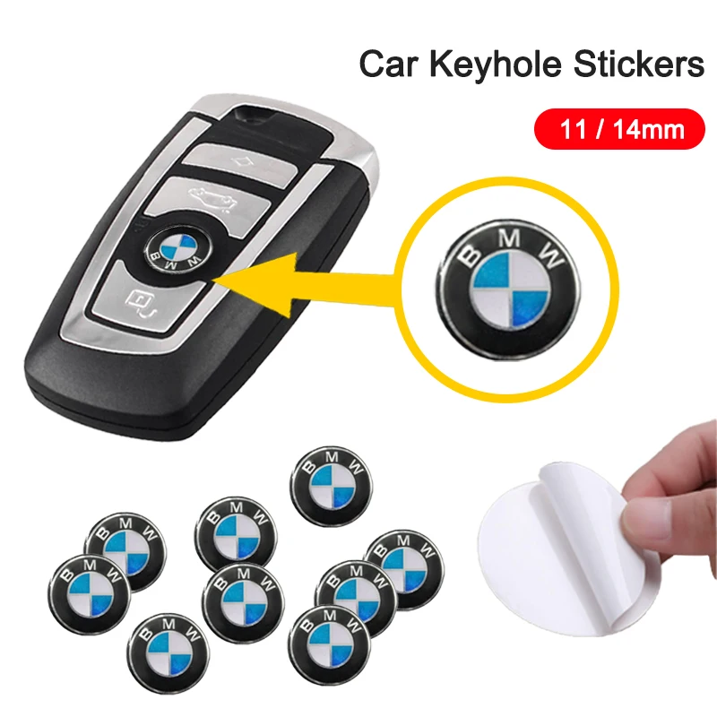 

Car Key Shell Sticker For BMW M E34 E36 E60 E90 E46 E39 E70 F10 F30 X5 X6 M3 M5 M6 E71 F01 F02 F87Car Key Remote Fob Decal