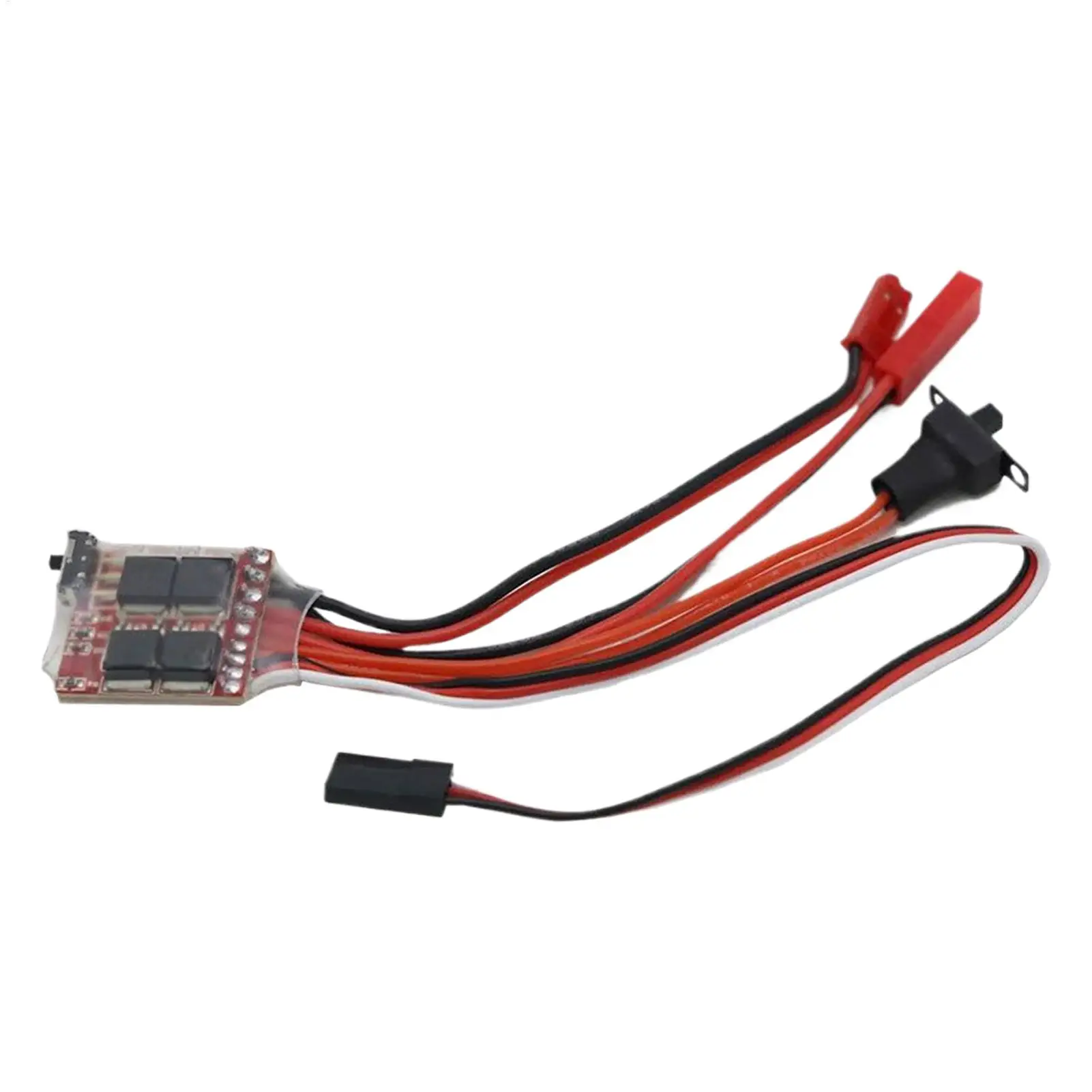 Bidirectional Brushed ESC Controller Intelligent Heat Dissipation Protection High Efficiency RC Models Bidirectional Brushed ESC
