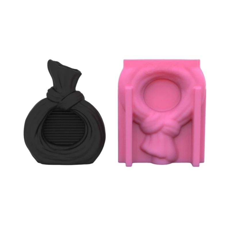 

Unique Silicone Mold for DIY Bowknot Circle Vase Flower Arrangement Vase Resin Mold Desktop Decoration Table Centerpiece