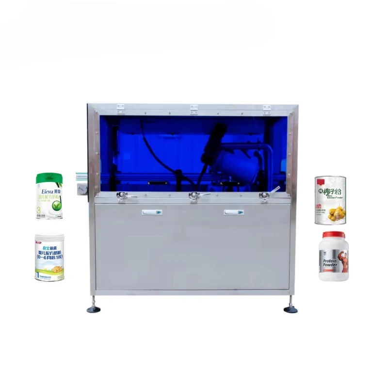 Stable and reliable plastic bottle/can/glass tank cleaning automatic cleaning machine