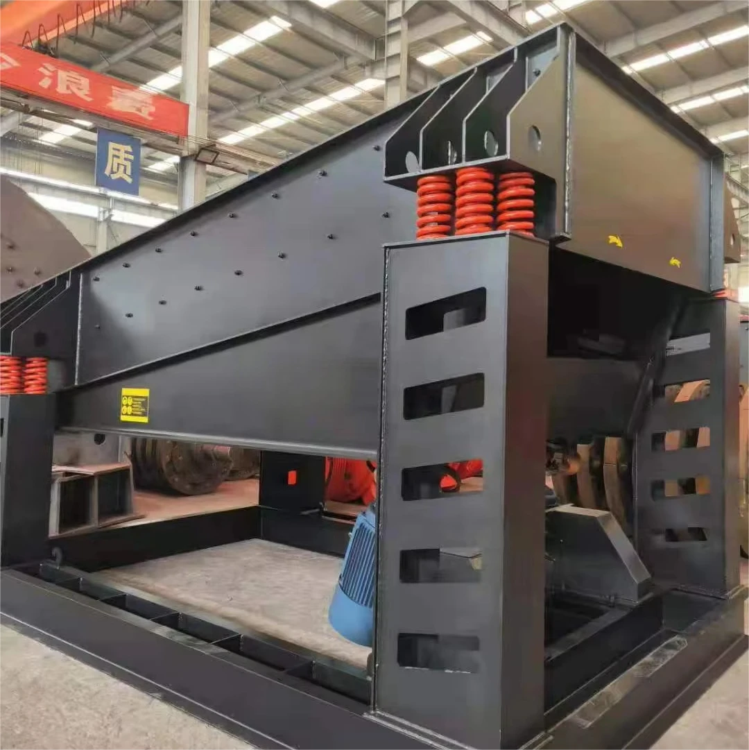 High Capacity Electromagnetic Vibrating Feeder Mining Ore Vibratory Feeding Machine for Crushing Plant