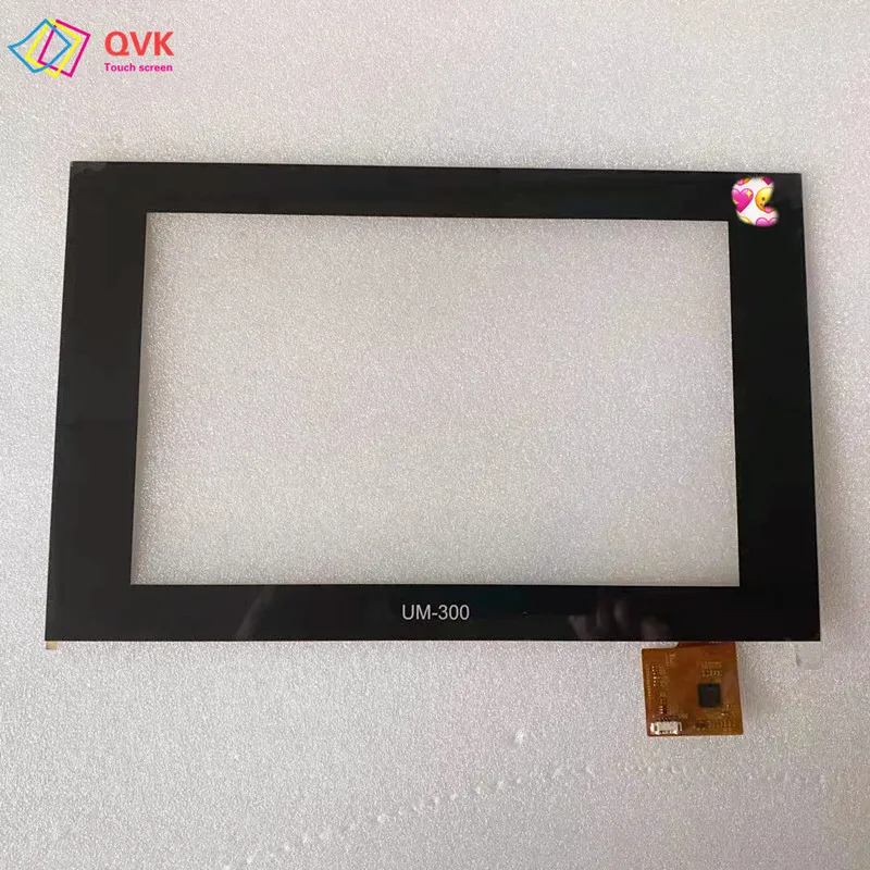 Black 10 inch for UTAS um-300 Medical equipment capacitive touch screen digitizer sensor external glass panel 276*175mm