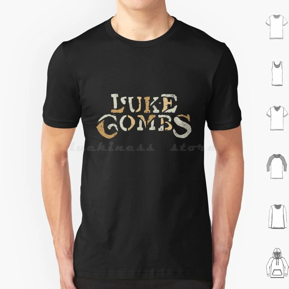 Combs T Shirt Big Size 100% Cotton Luke Combs Luke Combs Country Music Luke Combs Lyrics