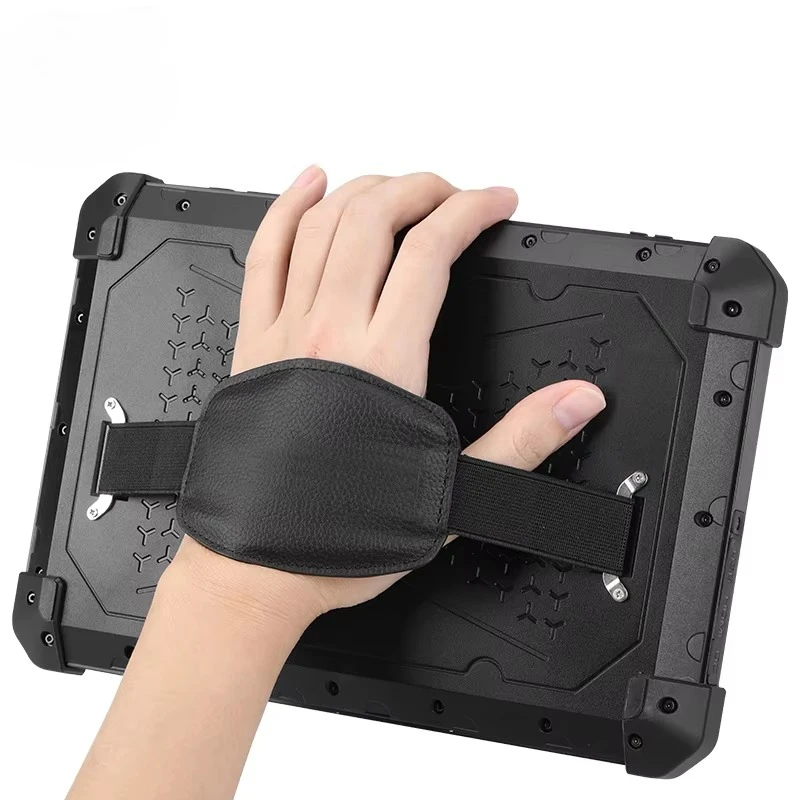 كمبيوتر لوحي متين مقاس 8 بوصات مكتب التحقيقات الفدرالي بصمة الإصبع كمبيوتر لوحي صناعي مع ماسح الباركود ثنائي الأبعاد قارئ نص OCR MRZ