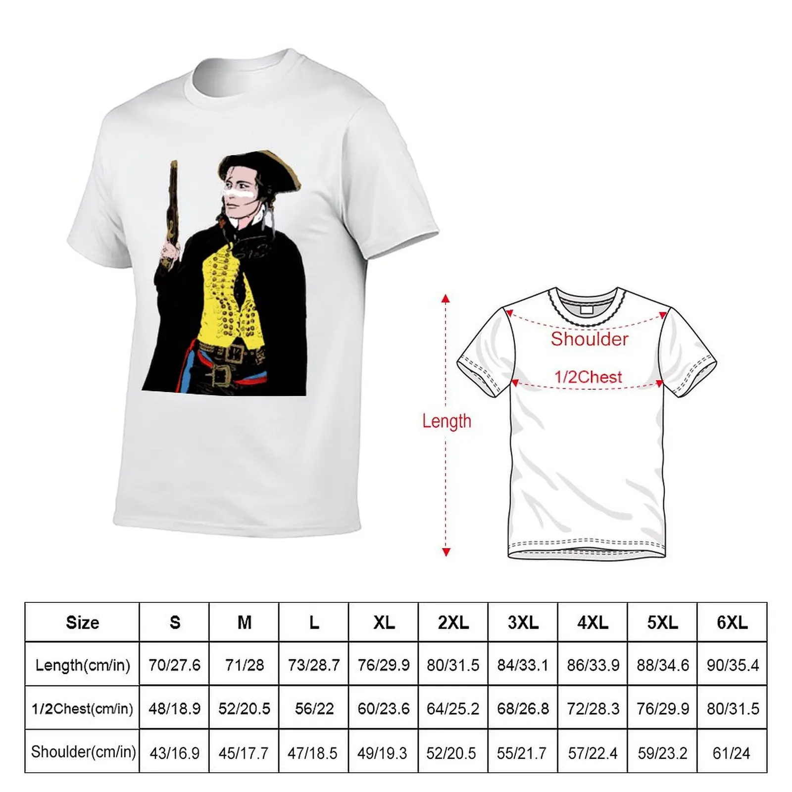 Adam Ant T-Shirt man graphic t shirt t shirt man cotton T-Shirt