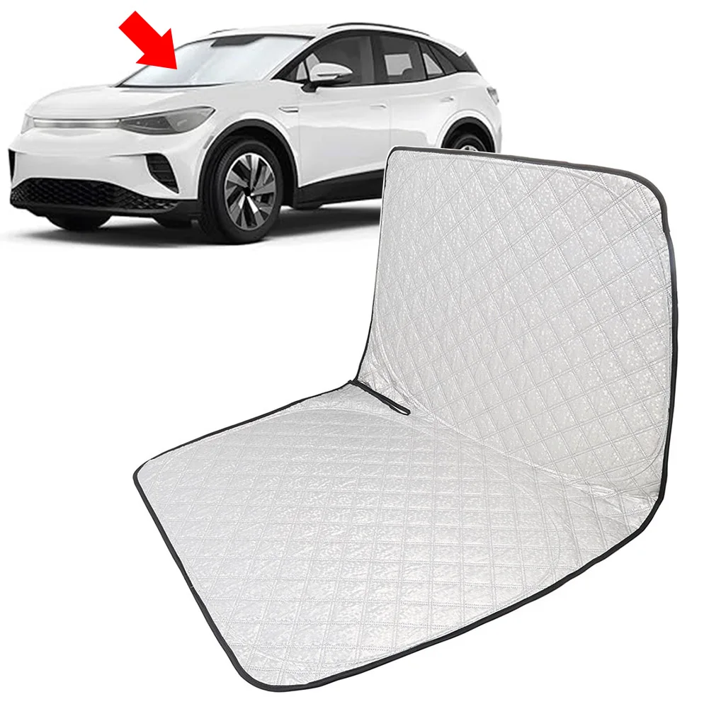 

Car Foldable Front Windshield Sun Shade Visor Custom For Volkswagen VW ID.4 2021-2025 Wear Resistant