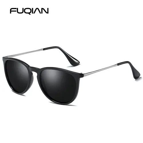Classic Round Polarized Sunglasses Men Women Fashion Driving Sun Glasses Male Vintage Black Pink Shades Travelling Eyewear UV400 - Image 2