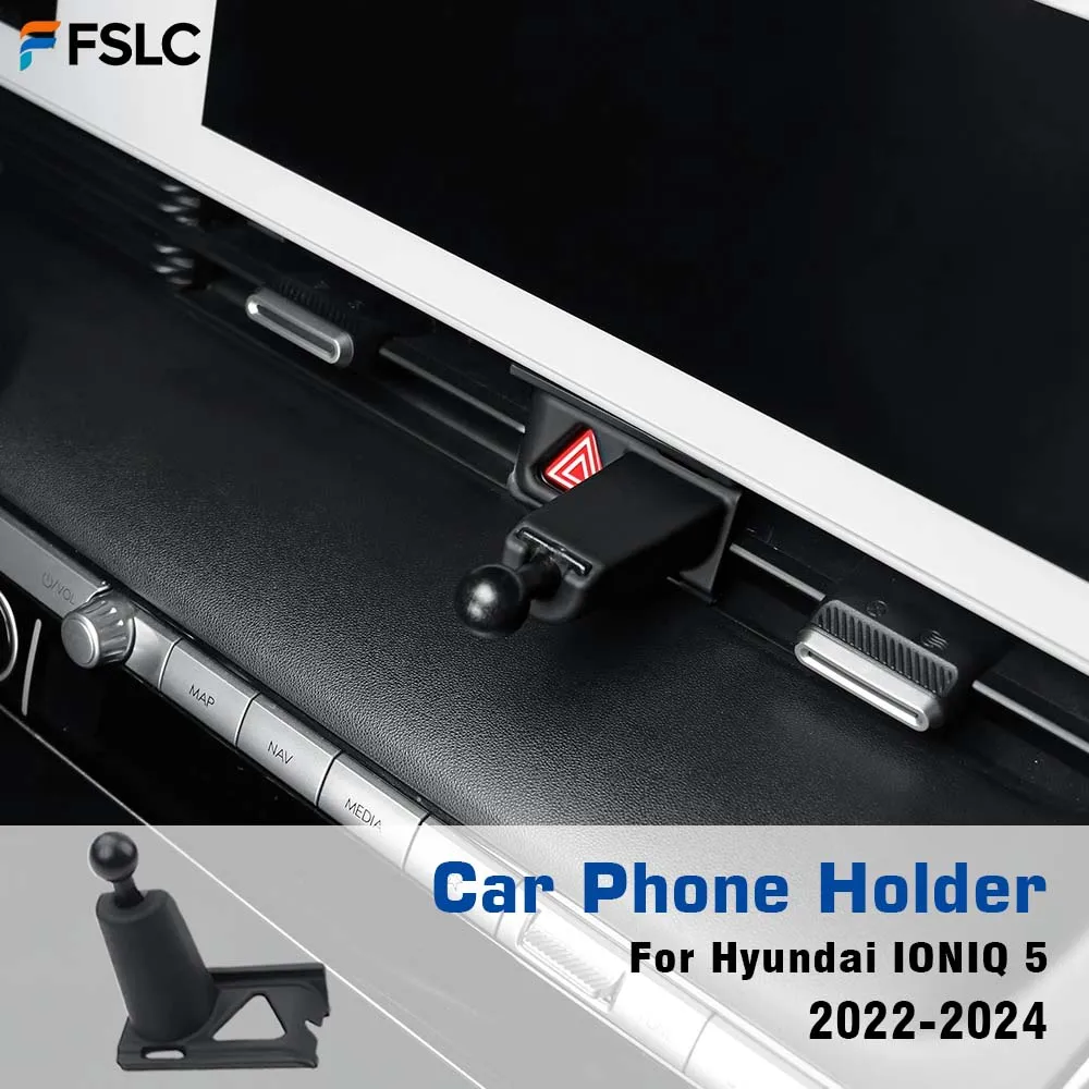 

Car Phone Holder For Hyundai LONIQ 5 2022-2024 Mobile Phone Charging Dock Charging Dock Head Interior Accessories Left Side