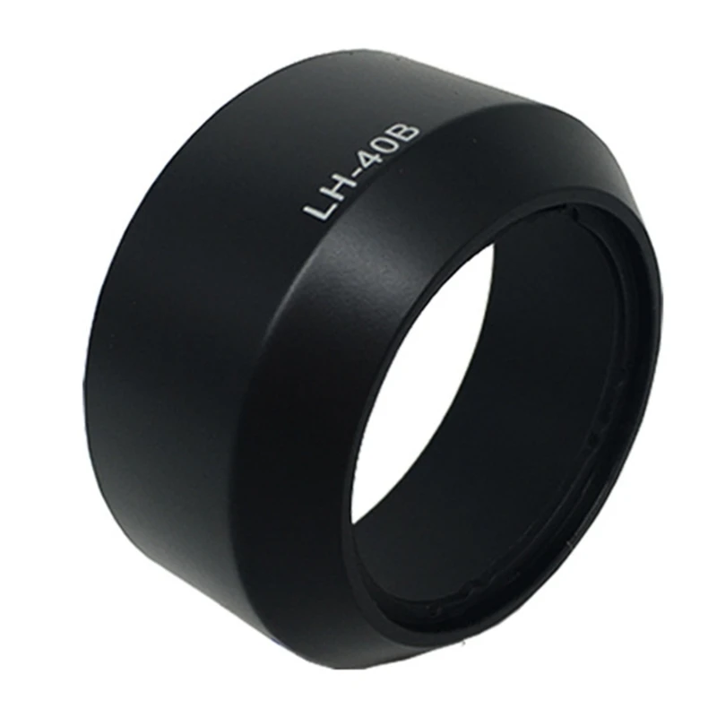 ULH-40B Protective Lens Hood Replacement Practical Easy Install Solid 45mm Professional for OLYMPUS MZuiko Digital 45mm