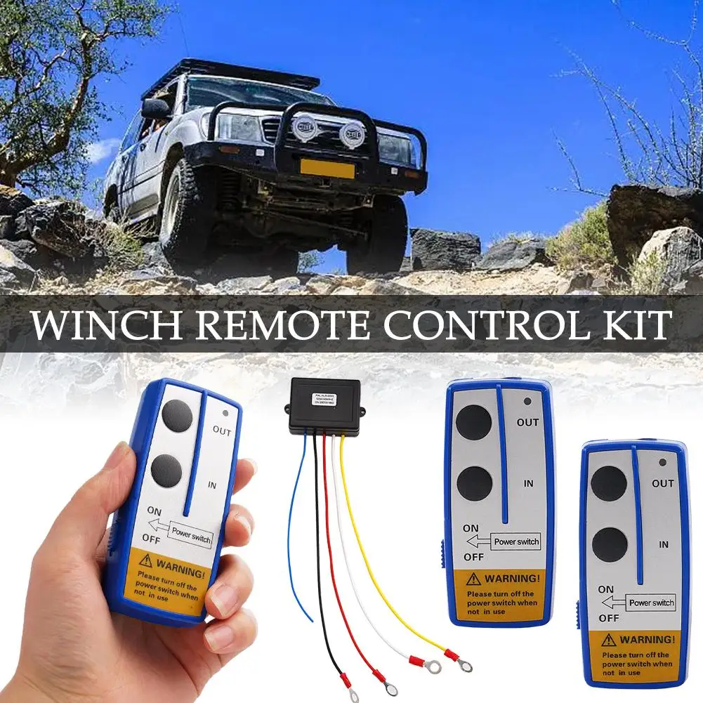 

Supply Winch Remote Control Remote Control Switch Wireless Control Portable Visual Design Anti-jamming Indicator Remote P1J2