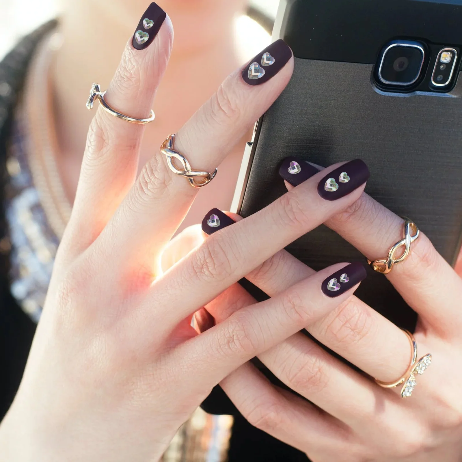 1Set DIY Maniküre Dekorative Nagel Charme Strass Zubehör Nail art Liefert Modische Heimgebrauch Maniküre Charme