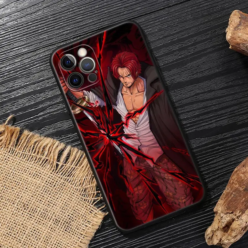 Cartoon Shanks Luffy Zoro Funda For iphone 17 Case For iPhone 16 15 11 12 13 Mini 17 Pro Max 16 Plus 17E 16E Air Case Soft Cover view 5