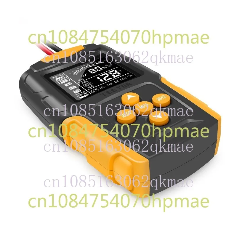 Car Battery Tester Digital Display Parameters 12V/24V Car Battery Internal Resistance Tester English