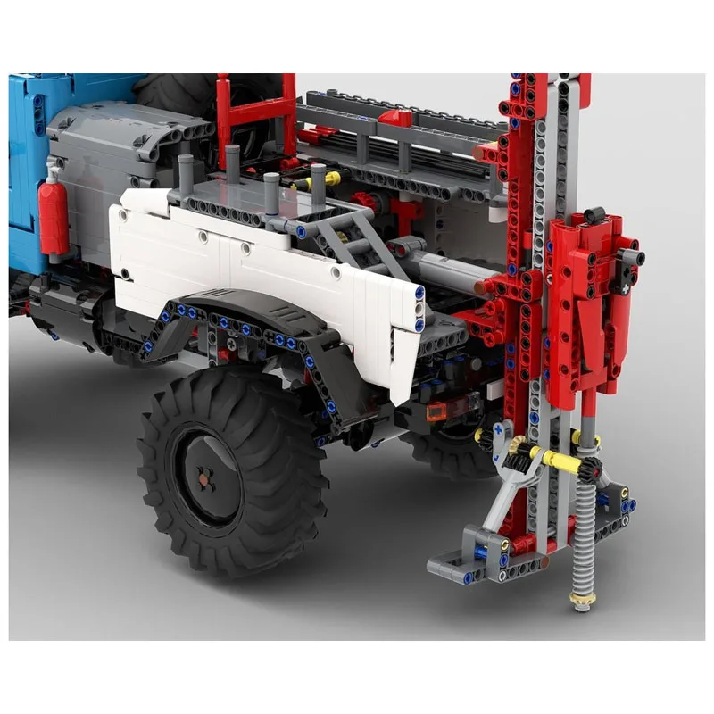 MOC-226151 New Cargo Crane Vehicle Building Block Model, 2294 Pieces, Boys' Children's Birthday Construction Block Toy