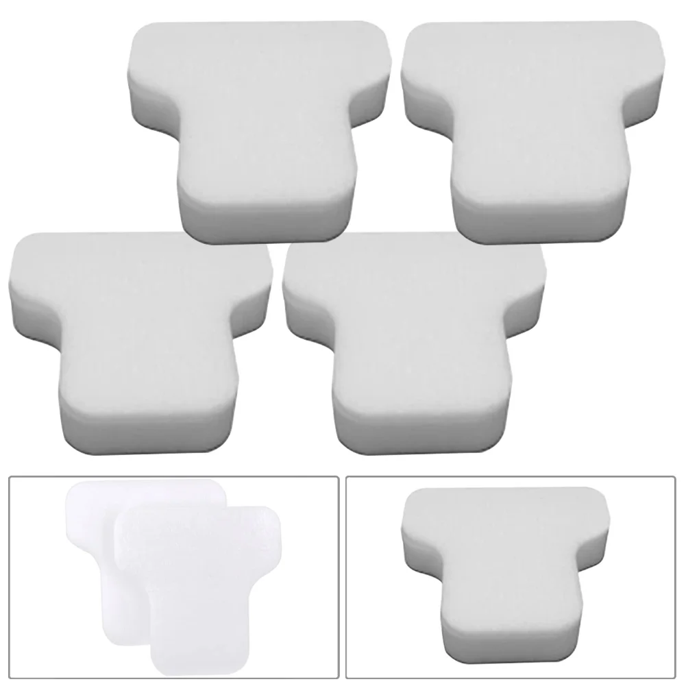 재사용 가능하고 청소가 쉽습니다. 물에 빨아서 공기 속에서 완전히 건조시키십시오. 필터 스펀지 펠트 4세트 펠트 필터