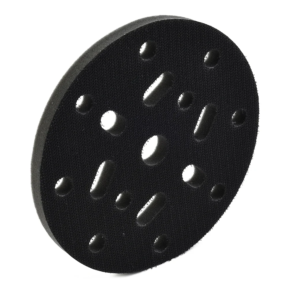 

1pcs 6 Inch 150mm 17holes Interface Pad Dry Mill Soft Joint Sponge Sandpaper Cushion Multi-function For Sanding Pads Tool