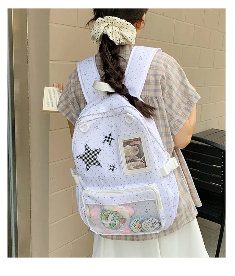 Kawaii Starry Harajuku Ita College Backpack - Limited Edition