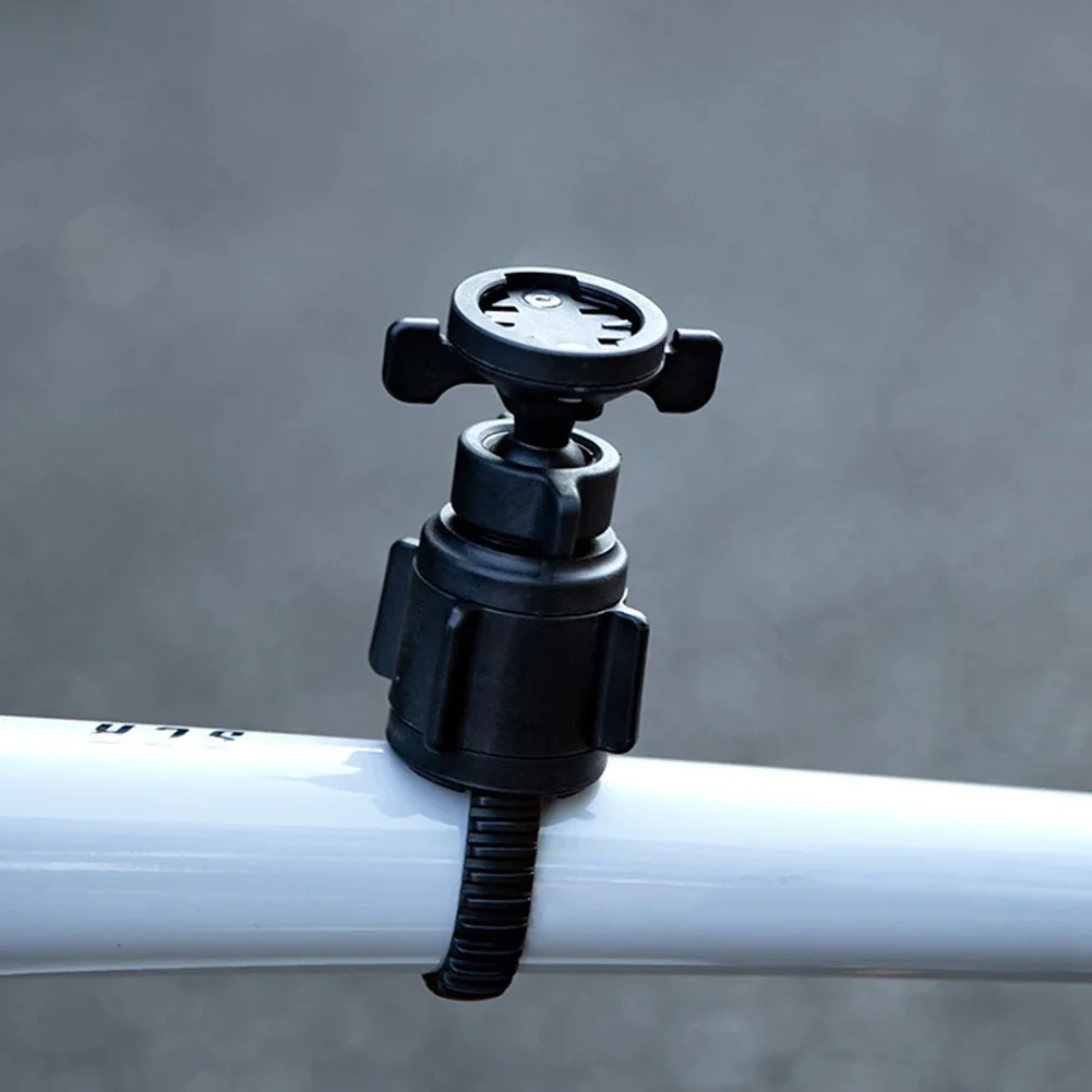 サイクリング用マウンテンバイク用 122 ミリメートルストラップ長さ調節可能なマウントアダプターゴム素材マウントバイクフレームチューブフィット