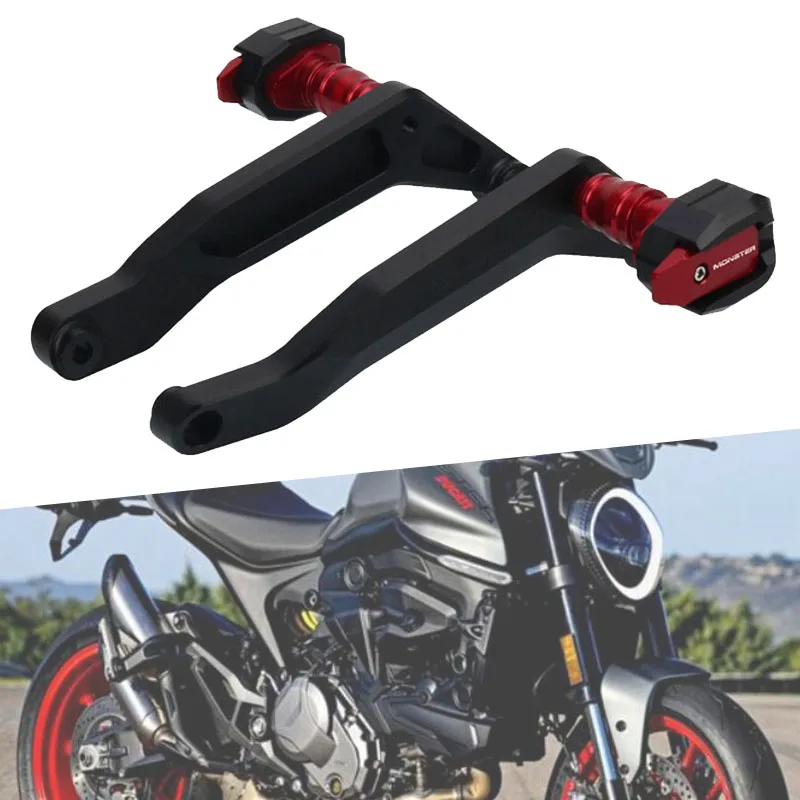 

Motorcycle CNC Falling Protection Frame Slider Fairing Guard Crash Pad Protector For DUCATI Monster 950 937 2021 2022 2023