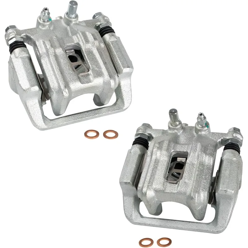 

TRQ Rear Brake Caliper Set Compatible with 2005-2006 CR-V