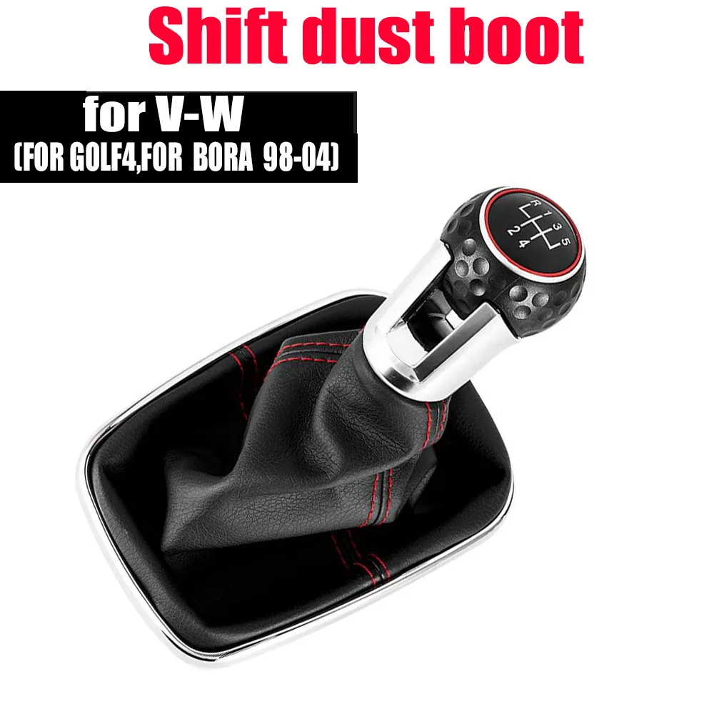 

Gear Lever Handball Gear Shift Dust Cover FOR Bora FOR Golf 4 Gear Lever Handball Gear Shift Dust Cover Gear Head Red