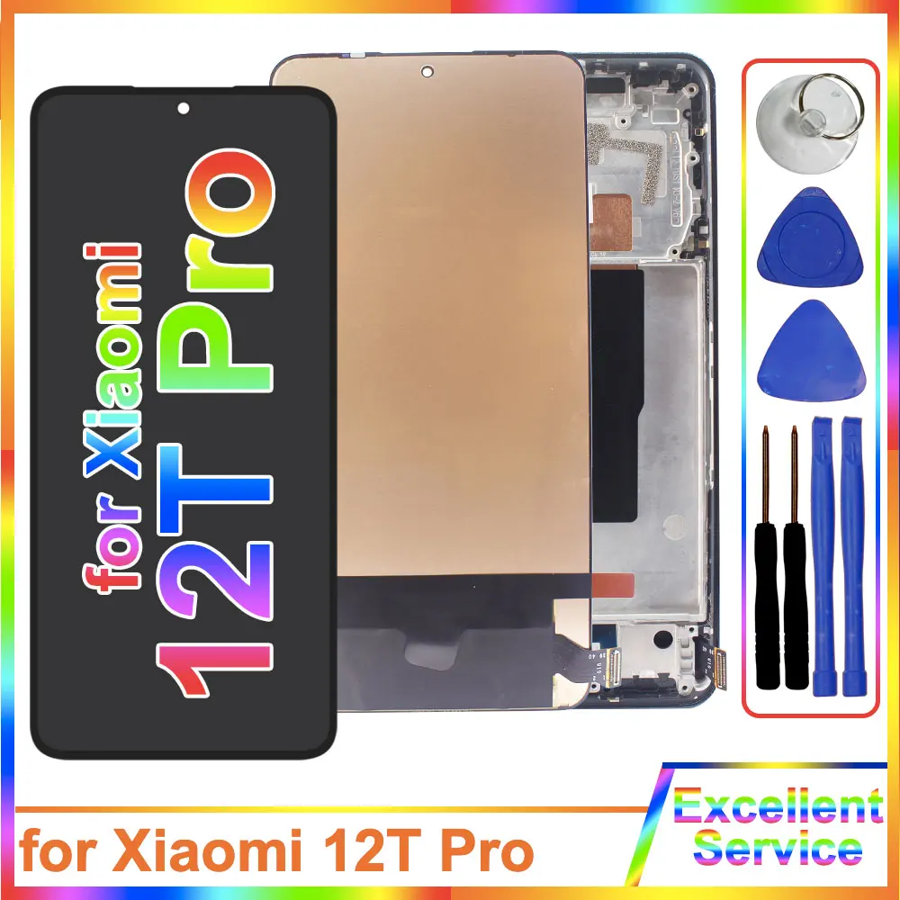 amoled-lcd-for-xiaomi-12t-pro-22081212ug-lcd-dispaly-touch-screen-digitizer-for-xiaomi-12t-pro-lcd-22081212g-with-frame